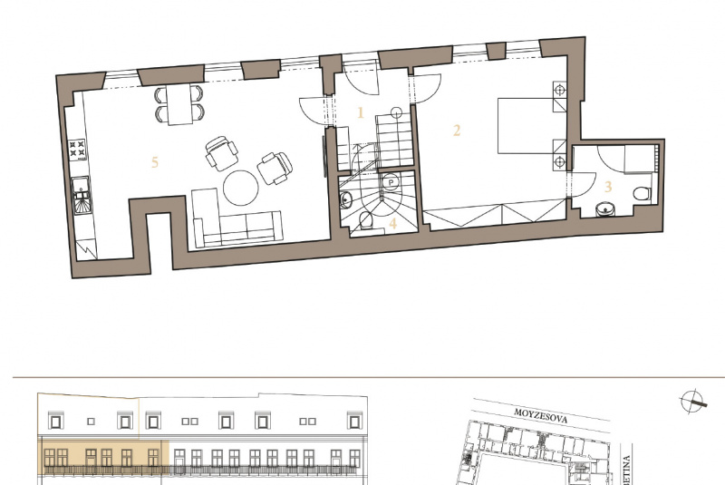 Ponuka bytov - zoznam / MEZONETOVÝ APARTMÁN 2H - foto