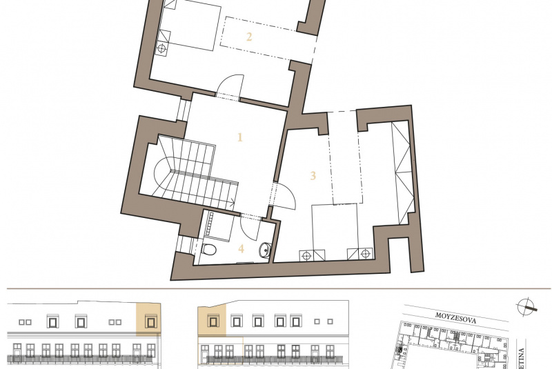 Ponuka bytov - zoznam / MEZONETOVÝ APARTMÁN 2K - foto