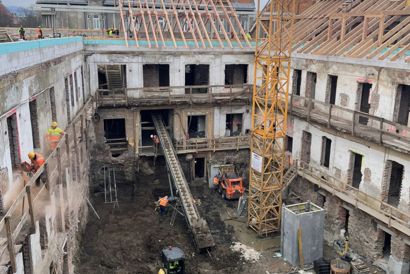  Výstavba / Marec 2025 - foto