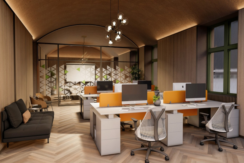 Ponuka nebytových priestorov - galéria / Vizualizácia kancelárie - foto Ponuka nebytových priestorov - galéria / Vizualizácia kancelárie - foto